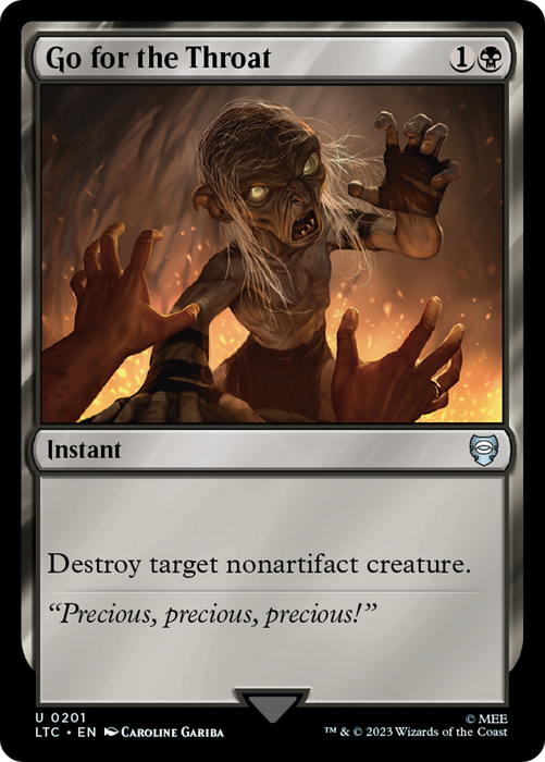 Go for the Throat (LTC-201) - uncommon