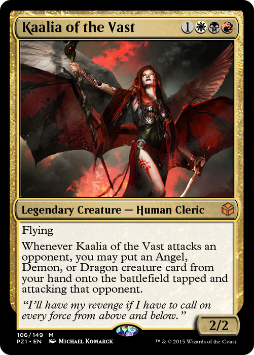 Kaalia of the Vast (PZ1-106) - mythic - Foil