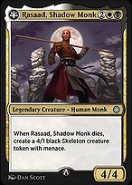 Rasaad, Shadow Monk (HBG-04B) - uncommon