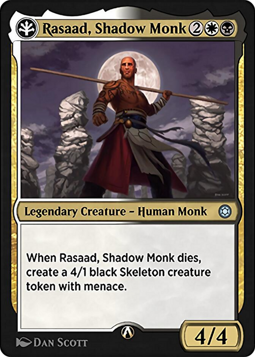 Rasaad, Shadow Monk (HBG-04B) - uncommon