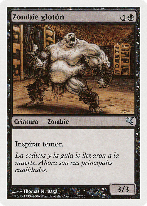 Gluttonous Zombie (PSAL-0F2) - uncommon