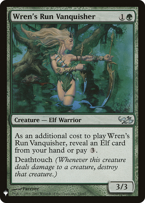 Wren's Run Vanquisher (LIST-DD1-19) - uncommon