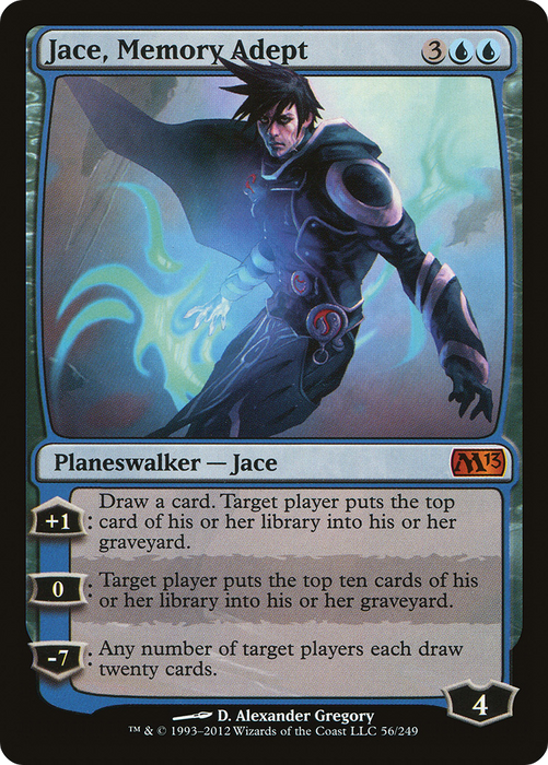 Jace, Memory Adept (M13-056) - mythic - Foil