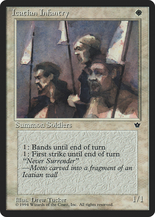 Icatian Infantry (FEM-07D) - common