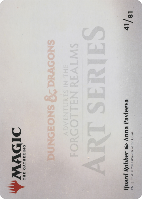 Hoard Robber // Hoard Robber (AAFR-041) - common (Borderless) - Foil