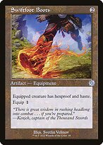 Swiftfoot Boots (BRR-058) - uncommon - Foil