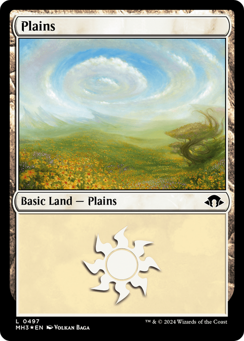 Plains (MH3-497) - common - Foil