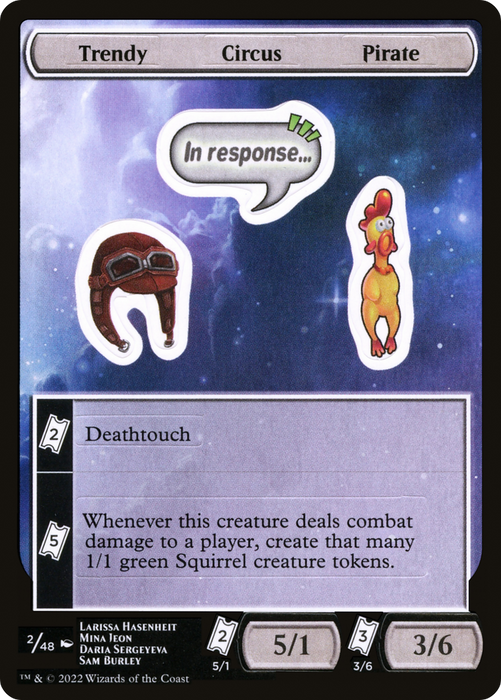 Trendy Circus Pirate (UNF-002) - common - Foil