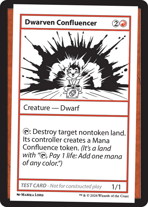 Dwarven Confluencer (MB2PC-325) - rare