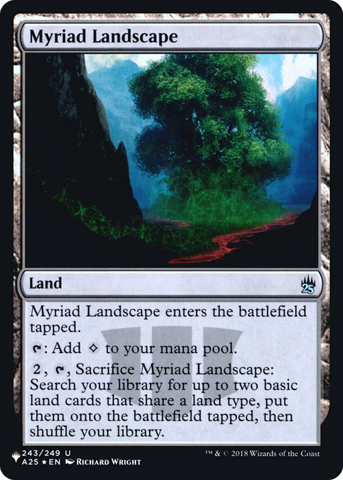Myriad Landscape (LIST-A25-243) - uncommon - Foil