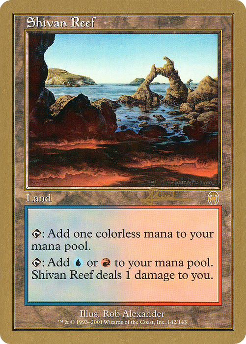 Shivan Reef (WCD-AR142) - rare