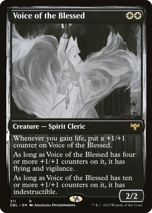 Voice of the Blessed (DBL-311) - rare - Foil