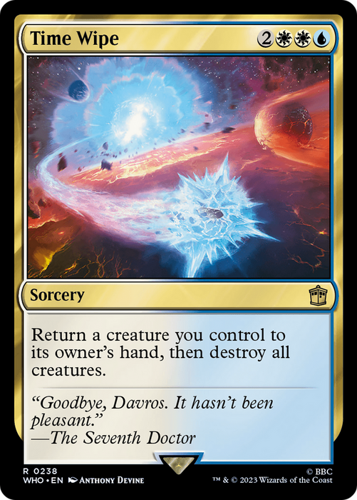 Time Wipe (WHO-238) - rare - Foil