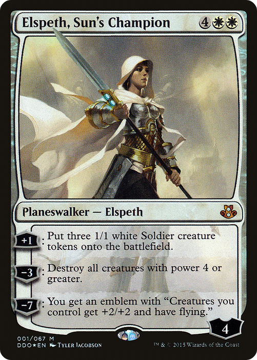 Elspeth, Sun's Champion (DDO-001) - mythic - Foil