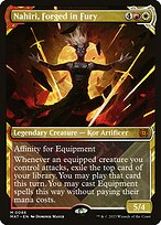 Nahiri, Forged in Fury (MAT-086) - mythic: (Showcase) - Foil