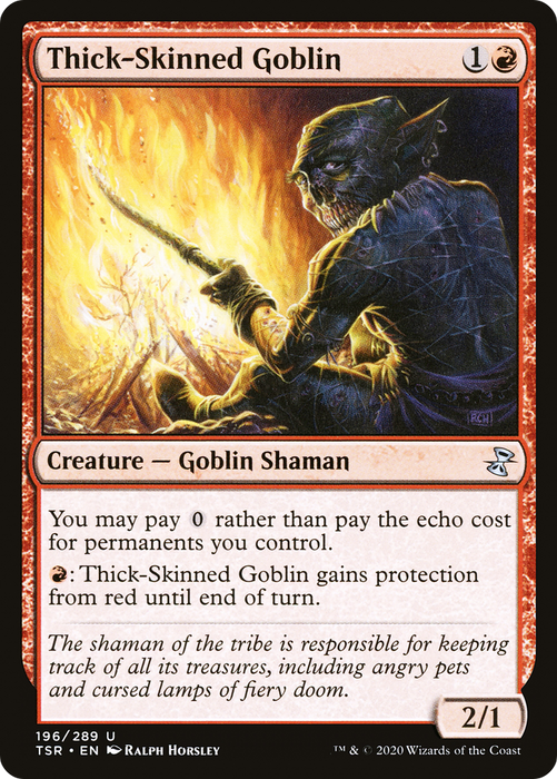 Thick-Skinned Goblin (TSR-196) - uncommon