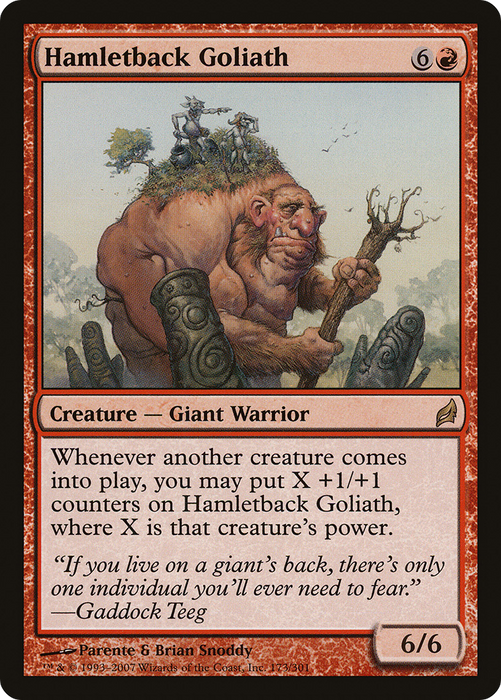 Hamletback Goliath (LRW-173) - rare