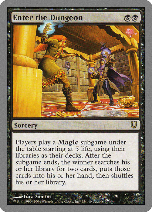 Enter the Dungeon (UNH-053) - rare - Foil
