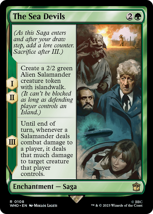 The Sea Devils (WHO-108) - rare