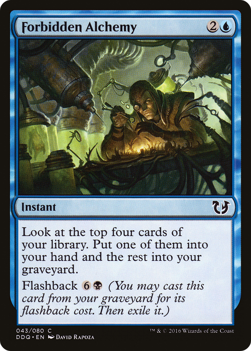 Forbidden Alchemy (DDQ-043) - common