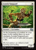 Leonin Vanguard (J25-216) - uncommon