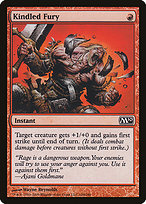 Kindled Fury (M10-144) - common - Foil