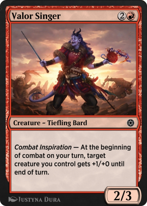 Valor Singer (HBG-193) - common