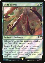 Bone Sabres (40K-88★) - rare - Foil