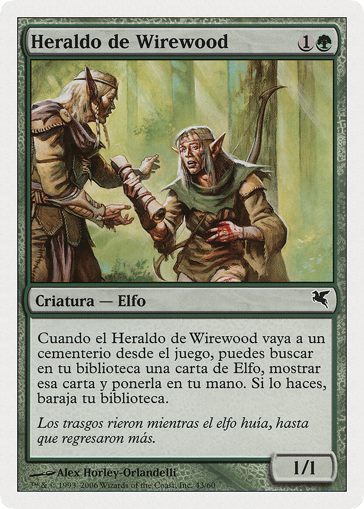 Wirewood Herald (PSAL-B43) - common