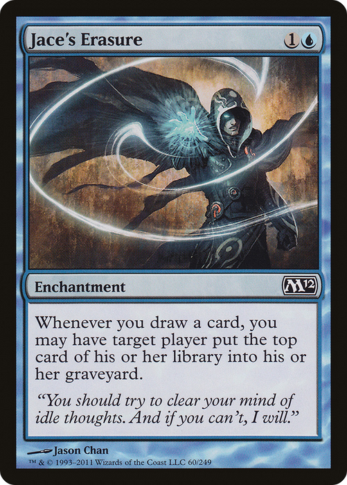 Jace's Erasure (M12-060) - common - Foil