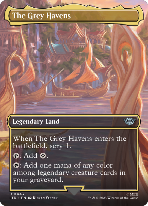 The Grey Havens (LTR-443) - uncommon (Borderless)