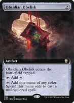 Obsidian Obelisk (DMC-094) - rare: (Extended Art)