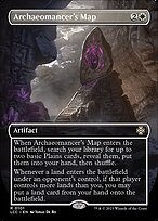 Archaeomancer's Map (LCC-101) - rare (Borderless)