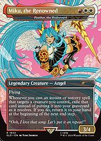 Feather, the Redeemed (SLD-1602) - rare / Miku, the Renowned (Borderless)
