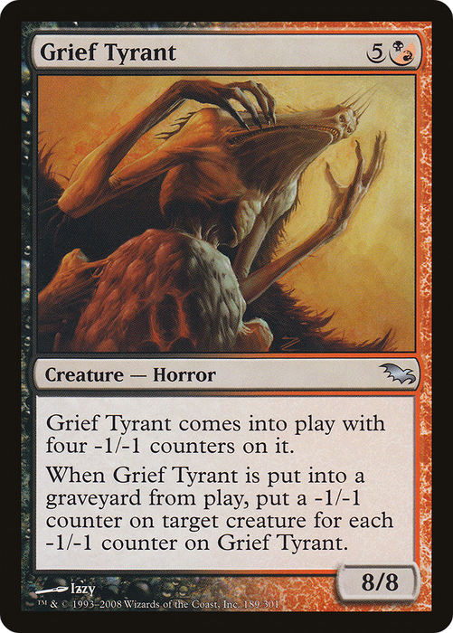 Grief Tyrant (SHM-189) - uncommon - Foil