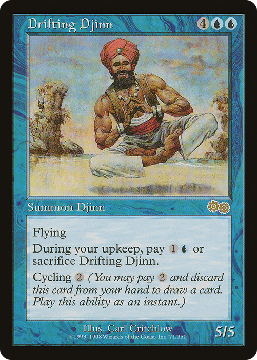 Drifting Djinn (USG-071) - rare