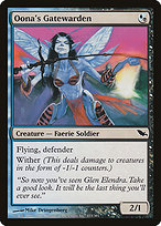 Oona's Gatewarden (SHM-173) - common - Foil