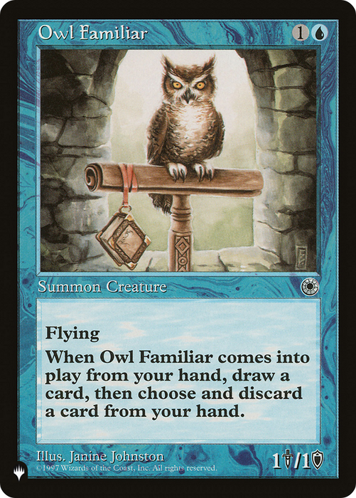 Owl Familiar (LIST-POR-63) - common