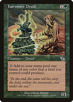 Harvester Druid (JUD-120) - common - Foil