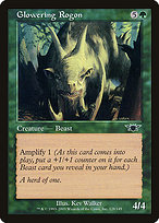 Glowering Rogon (LGN-128) - common - Foil