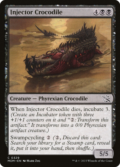 Injector Crocodile (MOM-329) - common - Foil