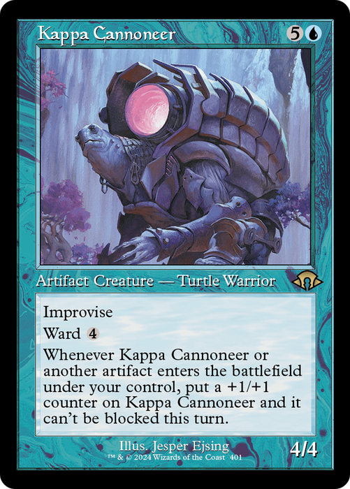 Kappa Cannoneer (MH3-401) - rare - Foil