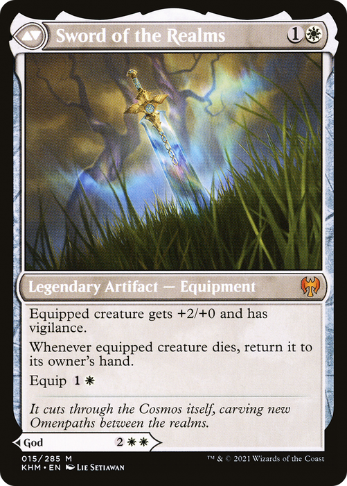 Halvar, God of Battle // Sword of the Realms (KHM-015) - mythic