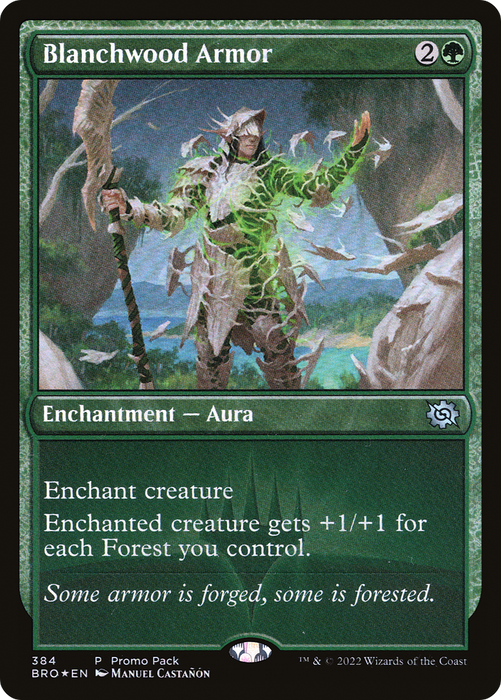 Blanchwood Armor (PPBRO-384) - uncommon - Foil