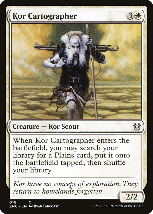 Kor Cartographer (ZNC-018) - common
