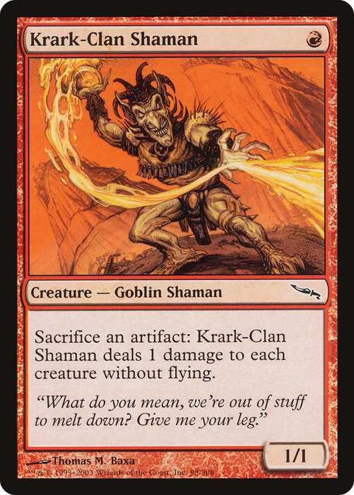 Krark-Clan Shaman (MRD-098) - common
