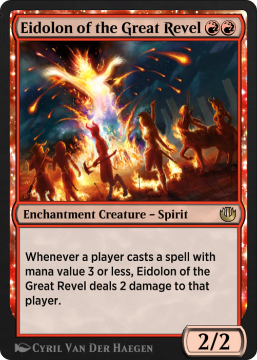 Eidolon of the Great Revel (EA2-012) - rare: (enchantment)