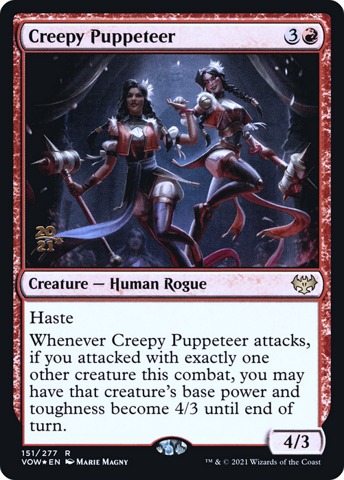 Creepy Puppeteer (PRE-151S) - rare - Foil