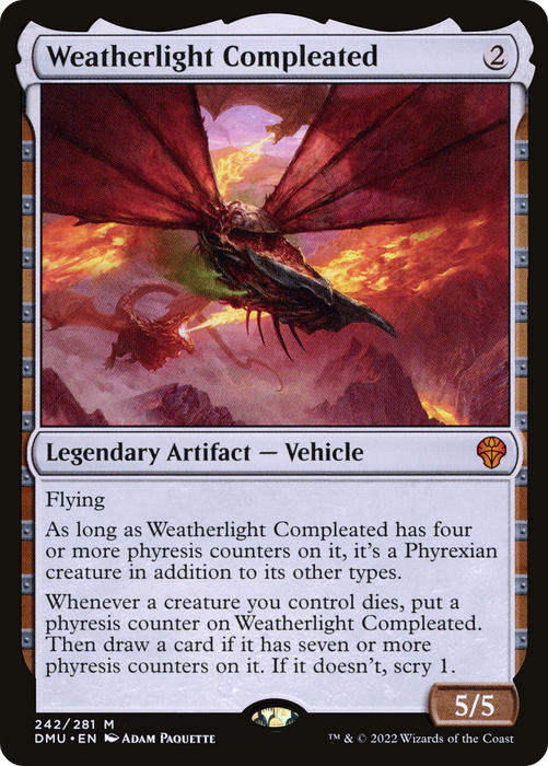 Weatherlight Compleated (DMU-242) - mythic