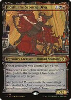 Judith, the Scourge Diva (MUL-175) - rare: (Showcase) - Foil